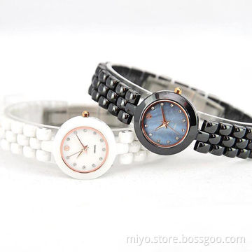 Ceramic Analog Watches for Women, 3ATM Water-resistant, Unique Items, Wholesales,OEM and ODM